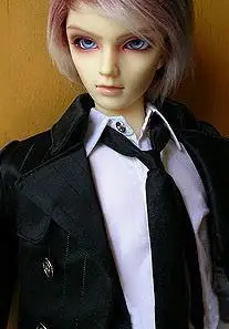 

Атласный черный галстук wamami 1/4 MSD 1/3 SD DZ AOD LUTS BJD Dollfie