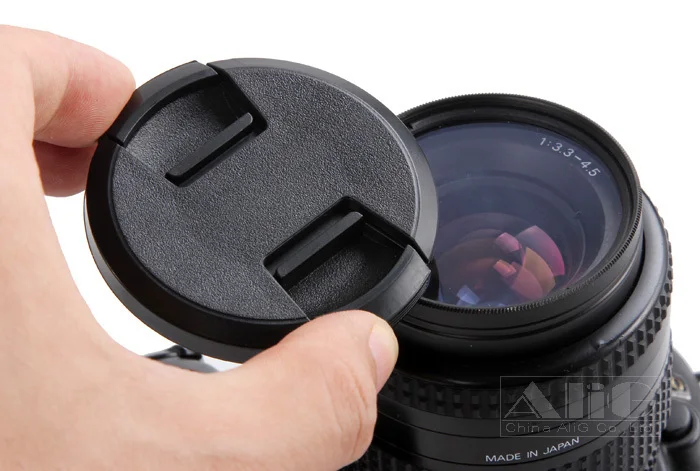 Universal DSLR Camera Lens Cap, manter capa para Canon, Nikon, 49mm, 52mm, 55mm, 58mm, 62mm, 67mm, 72mm, 77mm