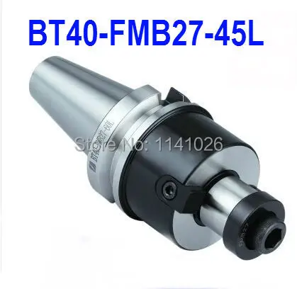 Free Shipping BT40 FMB27  45L Polit 27mm Combi Shell Mill Holder for CNC Milling Machine 300R/400R/EMR/TRS, BT40-FMB27-45