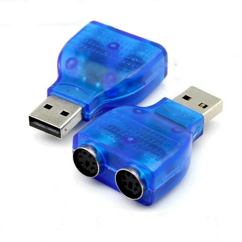2016 New Hot USB Male to PS2 Female Cable Adapter Converter Use For Keyboard Mouse Drop Shipping