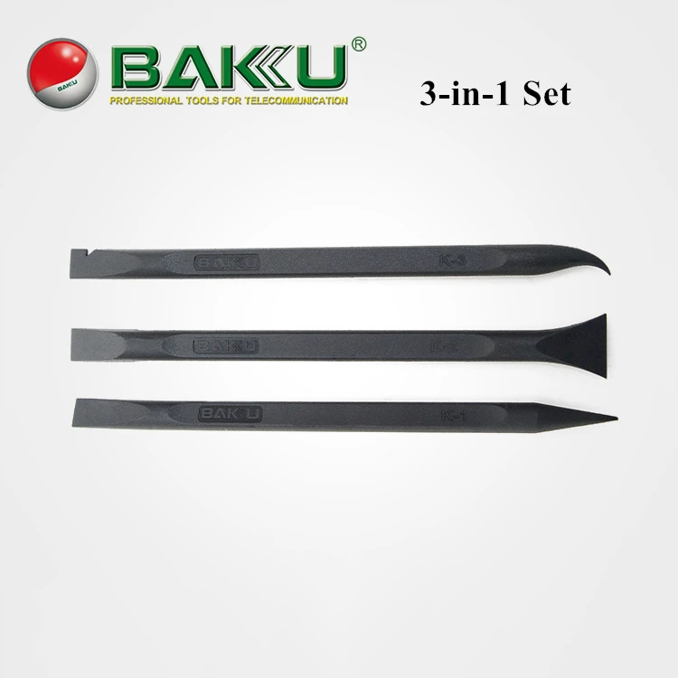 12 Sets BAKU Plastic Spudger Anti-static ESD Nylon Pry Bar Opening Tool Kit for iPhone iPad Cellphone Tablet Repair