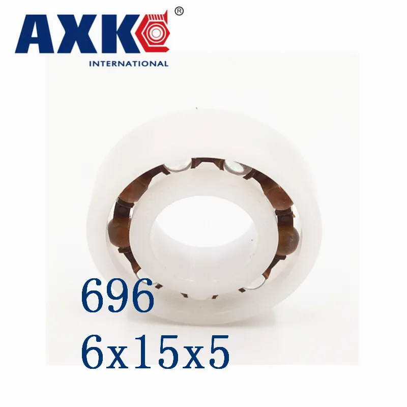 2023 Special Offer Direct Selling Thrust Bearing Axk 696 Pom (10pcs) Plastic Ball Bearings 6x15x5 Glass Balls 6*15*5mm