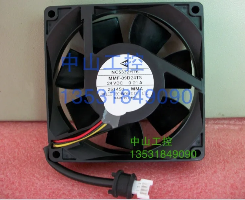 

NEW MELCO FOR Mitsubishi servo NC5332H76 MMF-09D24TS-MMA 0.21A cooling fan