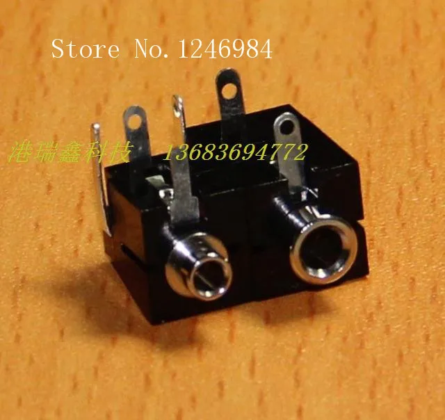 

[SA]3.5MM stereo headphone jack mono DC connector socket PY-601-401-N Port Ruixin JACK--200pcs/lot