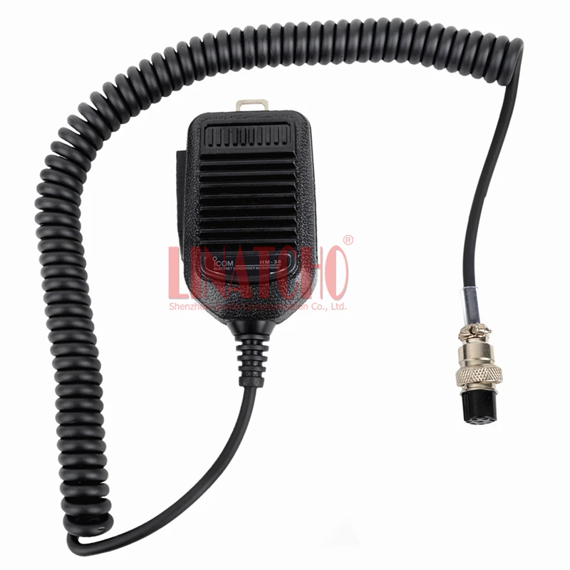 เปลี่ยน HM-36 มือ Mic สําหรับ IC-718 IC-78 IC-765 IC-761 รถวิทยุ 8 Pins Connector