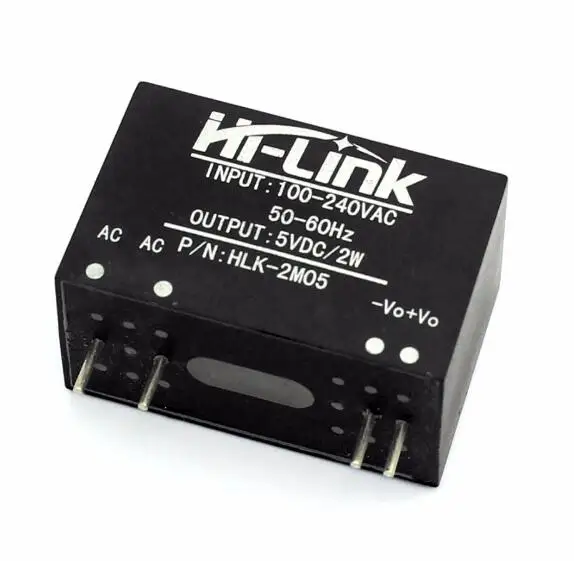 5PCS/LOT HLK-2M05 Power Module 220V turn 5V 2W step-down voltage Regulator Isolation switch