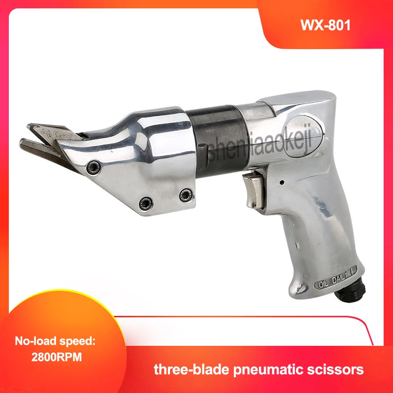 

Three-blade pneumatic scissors cutter nipper Metal Iron mesh max. 1.2mm pneumatic Cutting Shearing Tools, air shears 1pc