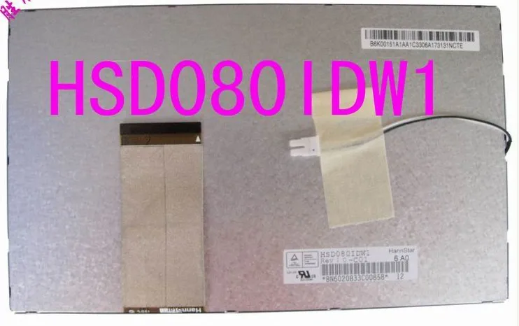 

Новый оригинальный HSD080IDW1 C01 / HSD080IDW1 C00/8-дюймовый ЖК-экран/8-дюймовый экран