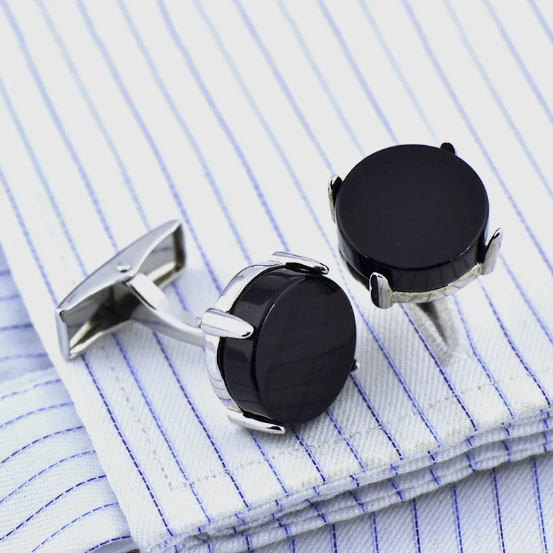 Jewelry french shirt cufflink for mens Brand designer Cuffs link Button male crystal High Quality Luxury Wedding Free Shipping