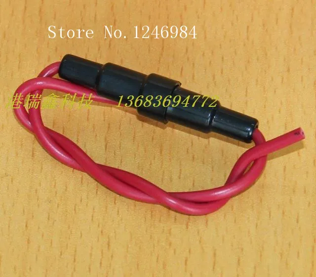 

[SA]G-01 car fuse holder with wire fuse holder FUSE 5 * 20 fuse box 250V10A diameter 0.83--200pcs/lot