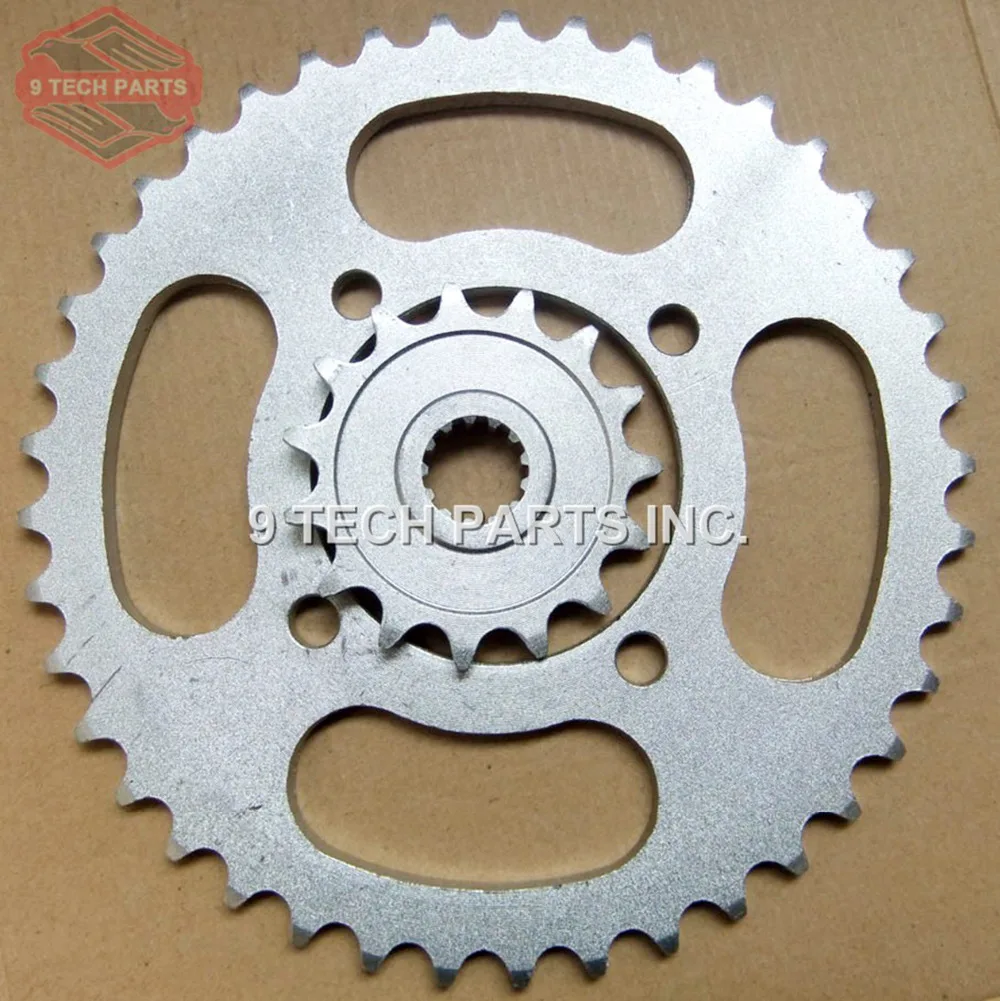 

NEW FREE SHIPPING! GN250 FRONT AND REAR SPROCKET GN250 41T 15T