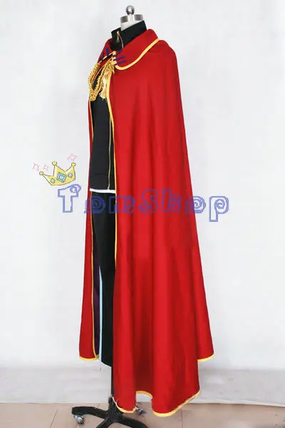 Anime Noragami Yato Cosplay Red Cape Cloak Halloween Fancy Party Costumes Custom-made Any Sizes