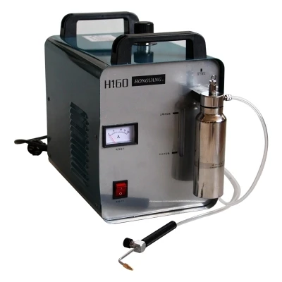 H160 75L Acrylic Flame Polishing Machine 110V /220v 300W Portable Oxygen Hydrogen Water Welder Flame Torch Polisher Gun