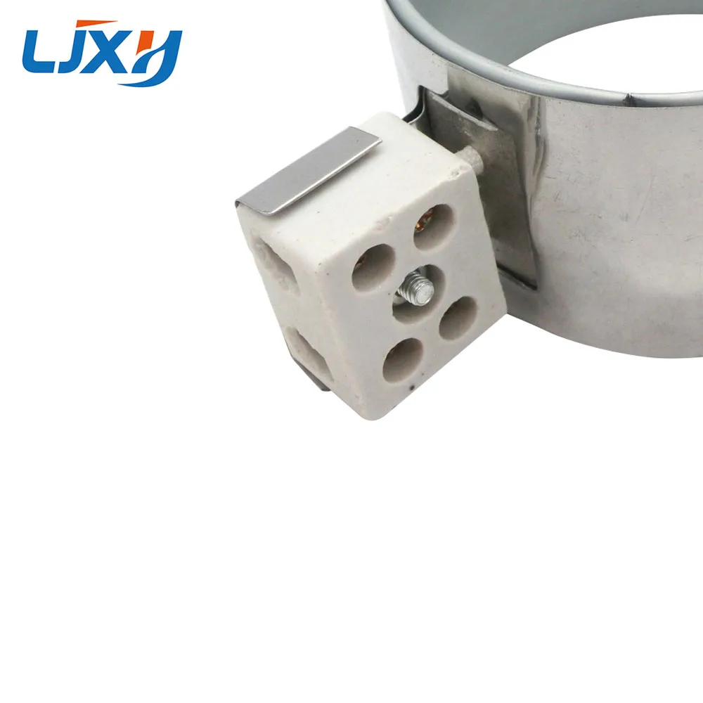 LJXH Ceramic Band Heaters Stainless Steel 110V220V380V 90x40mm/90x45mm/90x50mm/90x55mm Wattage 310W/350W/400W/430W