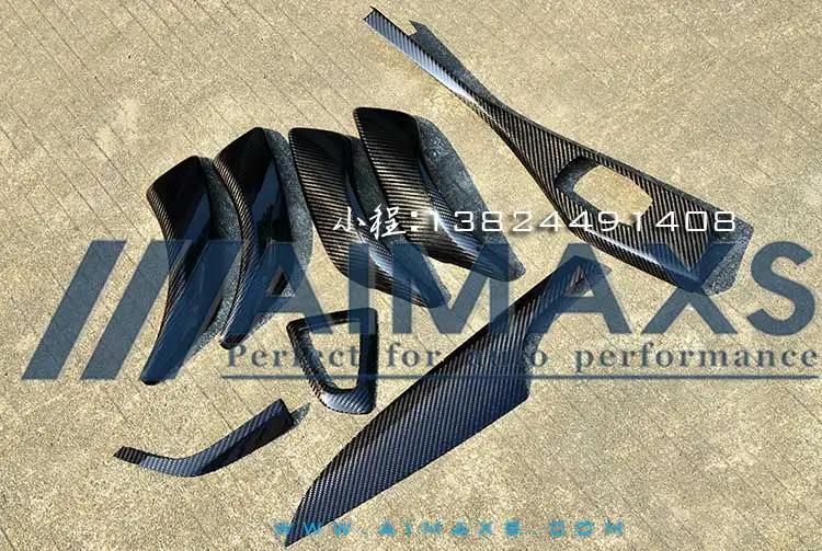 Fit for BMW 1 SERIES 13-16 F20 F21 1 Series modified carbon fiber interior 8 pieces FOR 1 set