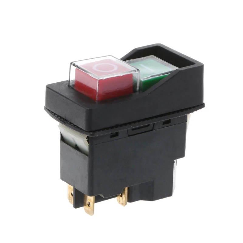 OOTDTY 1PC KLD-28A Waterproof Magnetic Switch Explosion-proof Pushbutton Switches 220V IP55