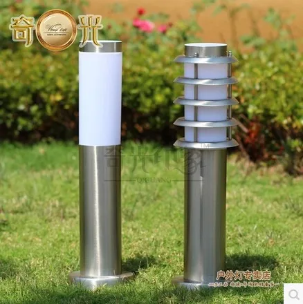 Lampu pencahayaan rumput, Pas stainless steel luar rumput lampu tahan air, Luminer pencahayaan tahan air, Pas modern yang singkat