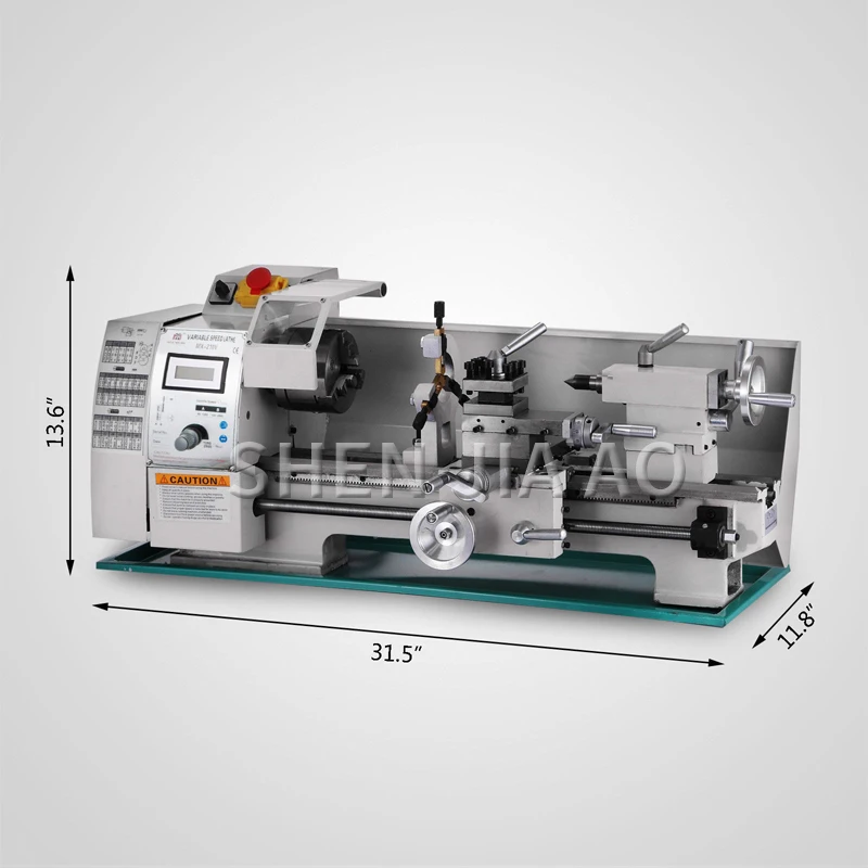MX-210 Tornio per la lavorazione del legno in metallo Macchine utensili Motore senza spazzole Macchina per la lavorazione di perline Macchina multifunzione per la lavorazione del legno in metallo
