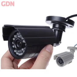 Ata Ni CCTV Caméra de Sécurité Extérieure Bullet 800TVL 1/4 en effet document IR-CUT Filtre CMOS 3.6mm Objectif 24IR Led Étanche ABS boîtier en plastique