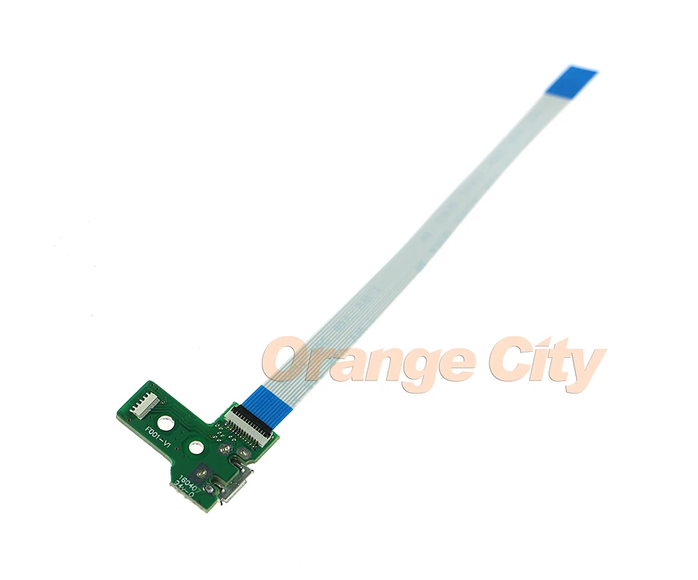 1Set New JDS-030 JDS030 USB Charging Port Socket Board charger board with flex ribbon cable For PS4 controller