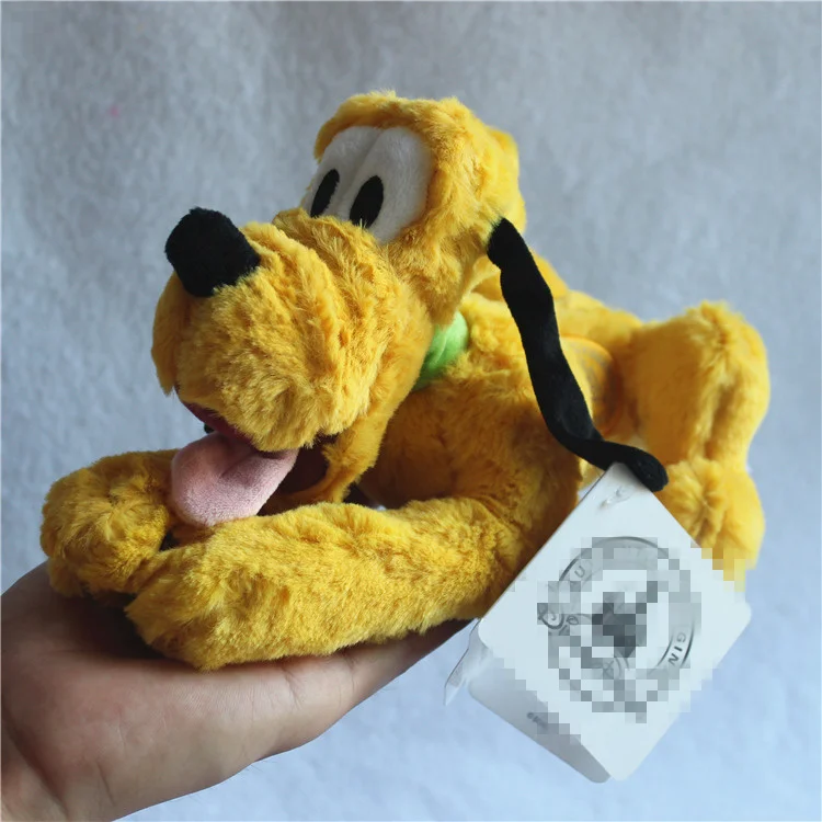 

1pcs 25cm=9.8inch Pluto dog Doll Soft Toys Stuffed Animals Toys For Children Mickey Minnie For Birthday kids Gifts