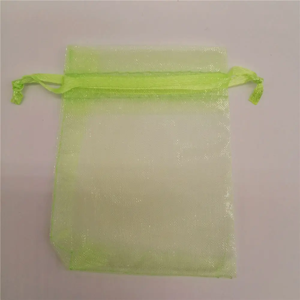 11 maten 1000pcs Organza Gift Bags Kerst Wedding Party Gift Bags Organza Koord Sieraden Verpakking Pouch Tassen 22 Kleuren