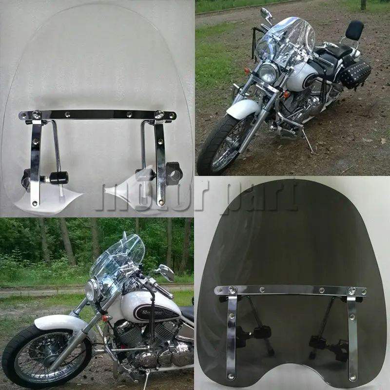 Motorcycle Windshield  Windscreen For 19