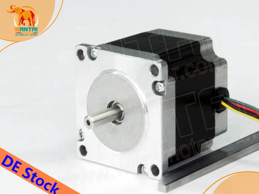 Wantai 3 Axis Nema23 Stepper Motor 57BYGH627 3A 78mm 270oz-in+Driver DQ542MA 4.2A 50V 128micro