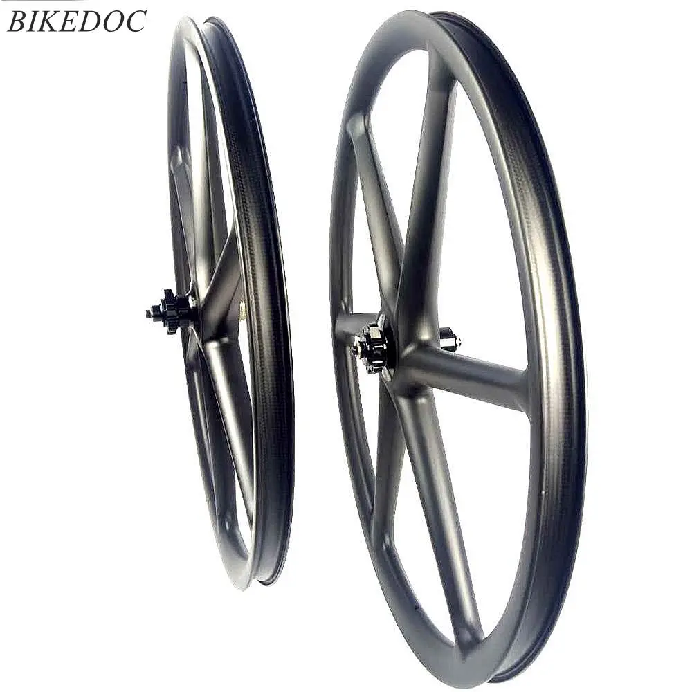 BIKEDOC 27.5ER MTB Carbon Wheels 30MM*30MM 6 Spoke Bicycle Wheelset