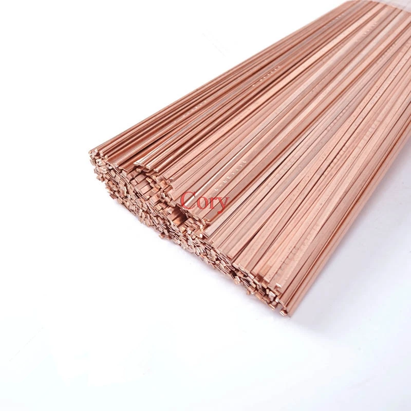 

10PCS Phosphor-copper electrode flat electrode Copper electrode BCu93P For Air conditioning refrigerator 1.0mm TH 3.0mm Width