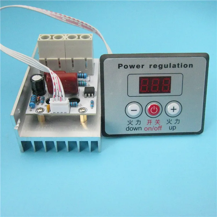 10000W Thyristor High Power Digital Regulator Electronic Digital Control Dimming Speed Regulation