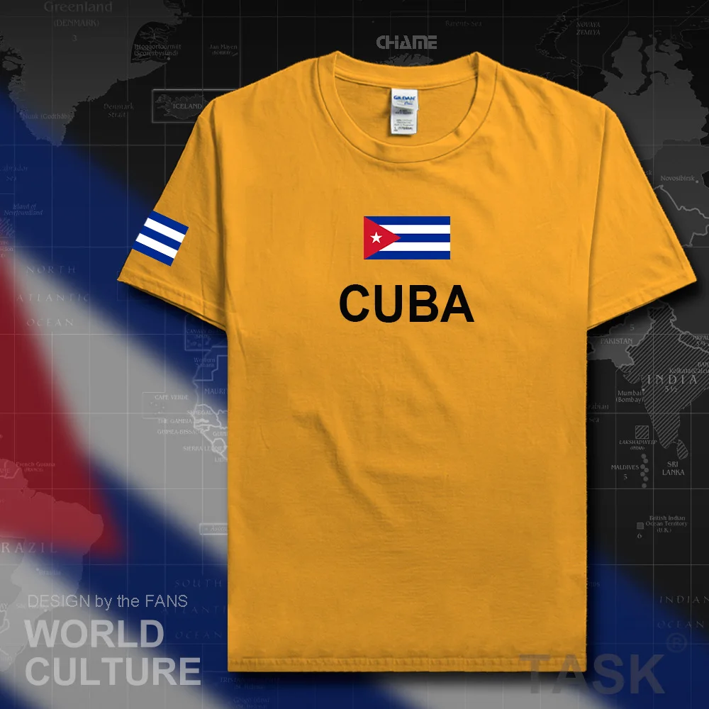 Cuba Cuban t shirts fashion 2017 jerseys nation team tshirt 100% cotton t-shirt gyms clothing tees country sporting CU CUB