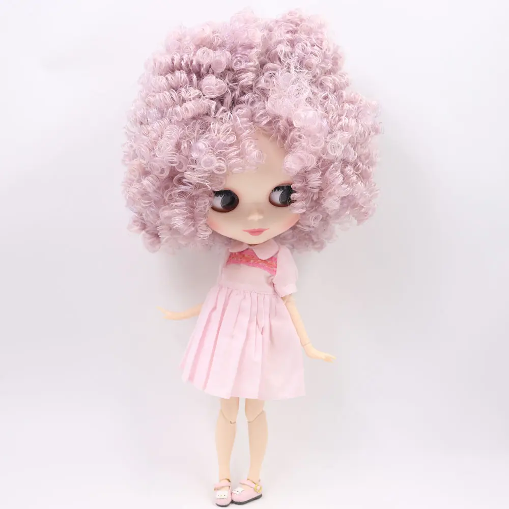 ICY DBS Blyth doll No.BL1049/2352 Purple mix Pink Afro hair JOINT body White skin Neo 1/6 bjd