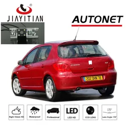 JIAYITIAN Rear View Camera For Peugeot 307 hatchback 2D coupe/4D Reverse Camera/CCD Night Vision/License Plate camera backup CAM