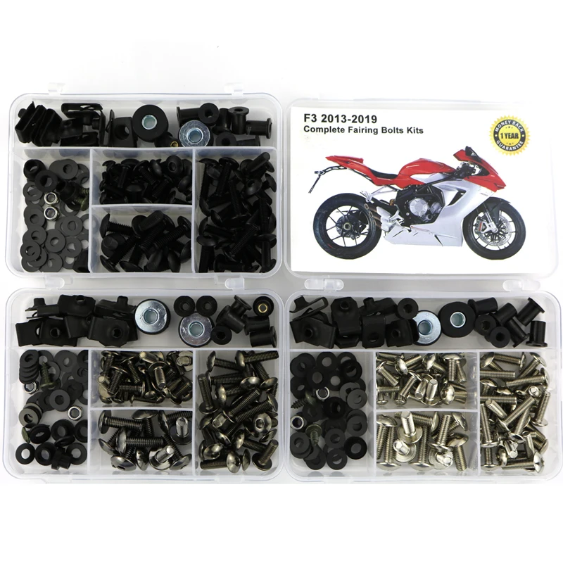 Fit For MV AGUSTA F3 2013-2019 Complete Full Fairing Kit Motorcycle Cowling Bolt Bodywork Side Covering Screws Nuts