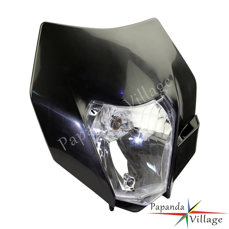 MX Enduro Trial Headlight 12V 35W Headlamp Shell Mask Fairing For SX SMC-R EXC / EXC-F XCF 125 250 350 450 500 690 2014-2016