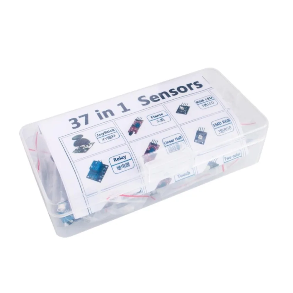 37 w 1 box czujnik zestaw do Arduino początkujących marki w magazynie dobra jakość niska cena