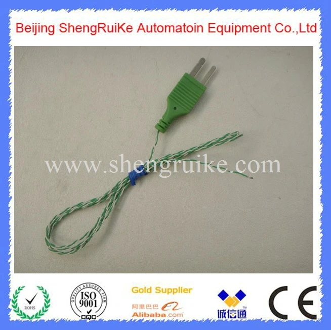 

Weld point K type thermocouple with Connector ,2*0.2mm, length 1000mm