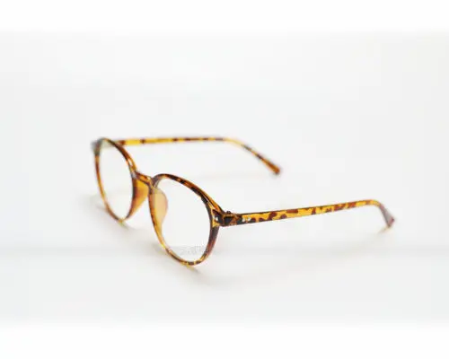 Game Mystic Messenger 707  Eyeglasses Frame Luciel Choi Glasses Cosplay Leopard