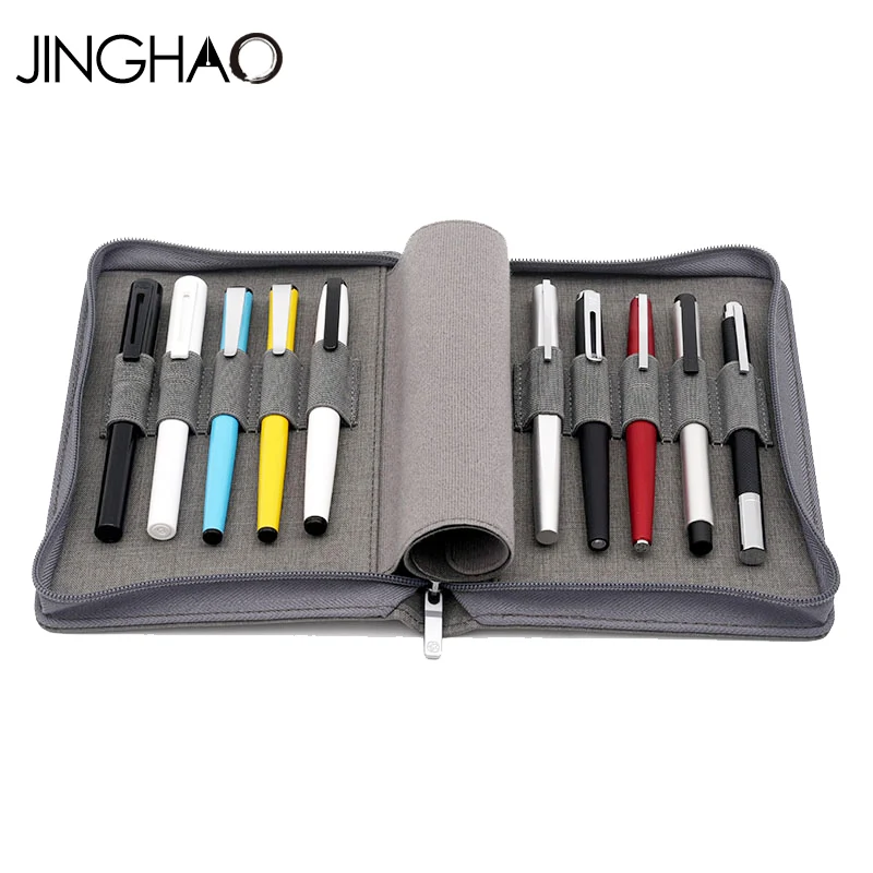 KACO ALIO Black or Grey Waterproof Canvas Pencil Bag Branch makeup Pen bag best gift pencil pouch stationery free shipping