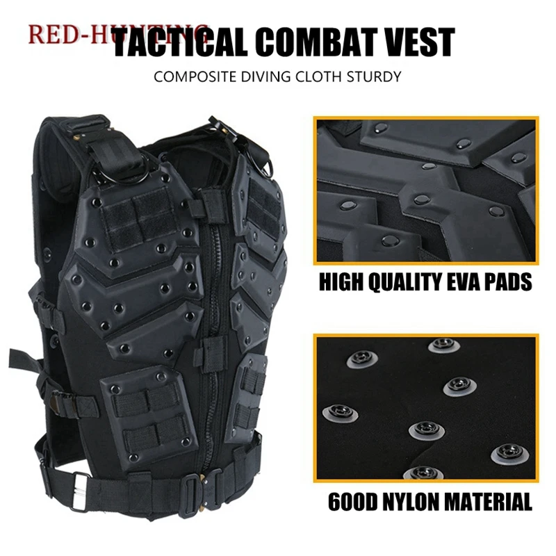 

TF3 Tactical Vest Molle Hunting Combat Body Armor Vest Outdoor Game Clothing Hunting Vest Training Protection