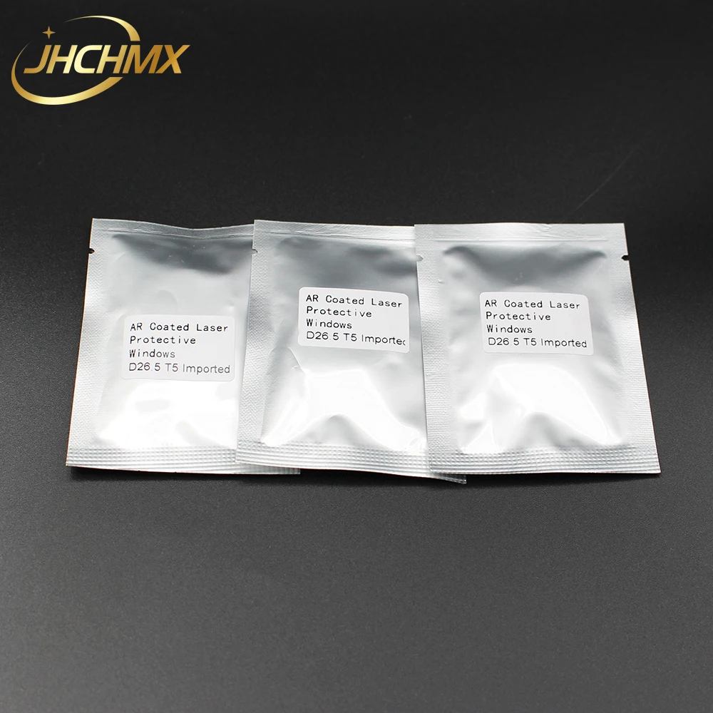 JHCHMX 20 قطعة/الوحدة الألياف الليزر واقية ويندوز/عدسة 26.5*5 مللي متر 2-4KW 1064nm المستوردة الكوارتز ل IPG الألياف الليزر ماكينات قص