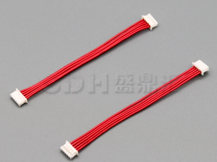 100pcs Micro JST 1.25mm 5Pitch 5-Pin double female Connector with Wire 150mm 5pin jst connector double head