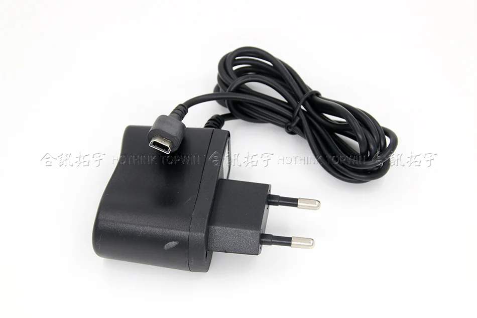 Black EU Plug charger Power Supply Ac adapter for Nintendo DSL DS Lite NDSL Console