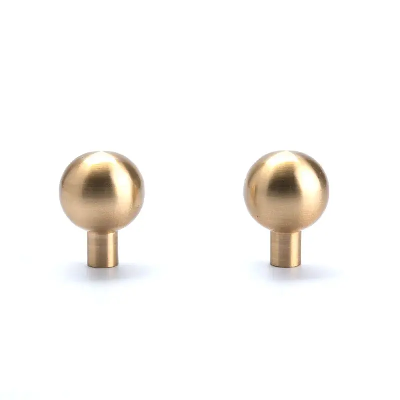 Modern Brushed Brass Kitchen Drawer Cabinet Knobs Gold Cupboard Dresser Furniture Pulls-1Pack