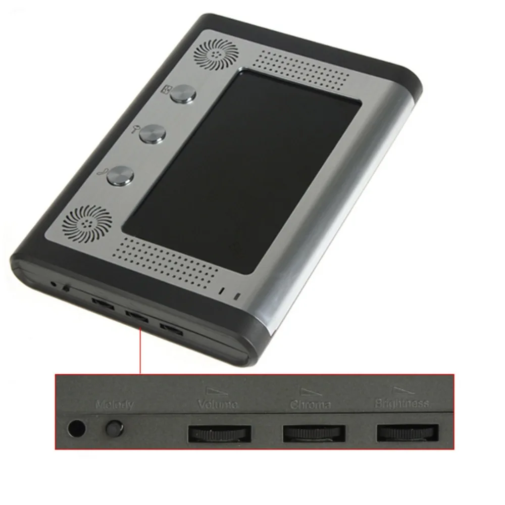 Sysd verdrahtet 7 Zoll Farb video Tür Telefon Intercom System Kit ir Kamera Tür Telefon Monitor