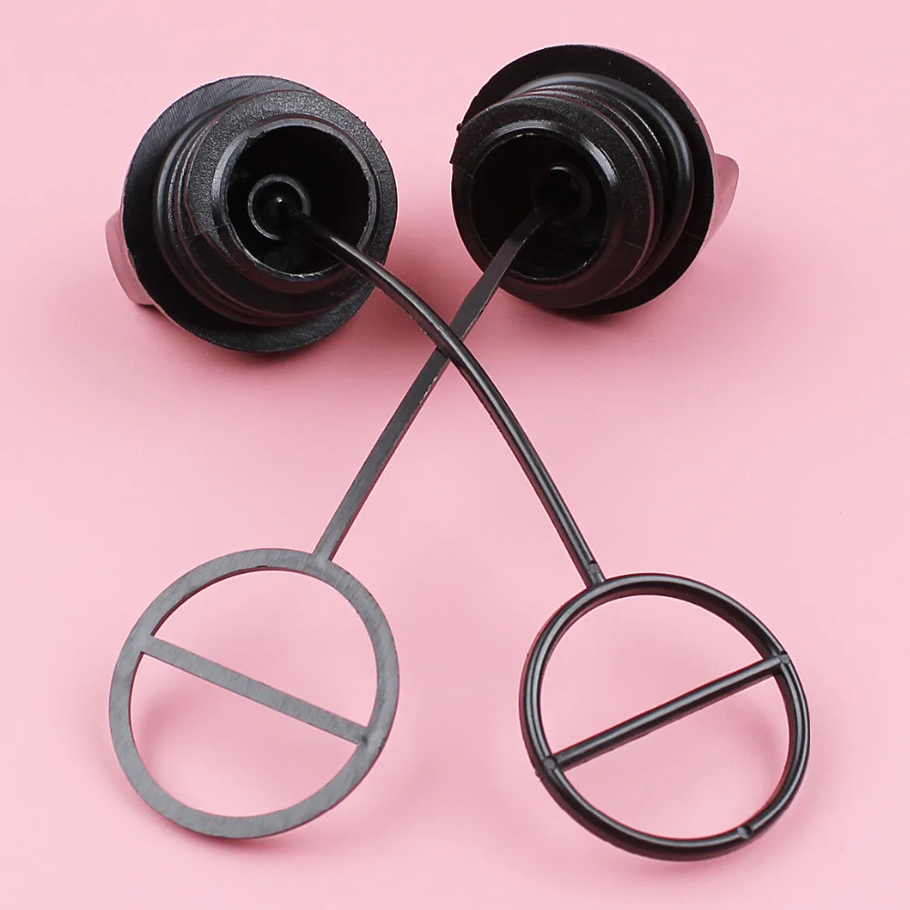 2pcs/lot Oil Filter Tank Cap For Partner 350 351 370 390 420 Chainsaw Spare Replace Part