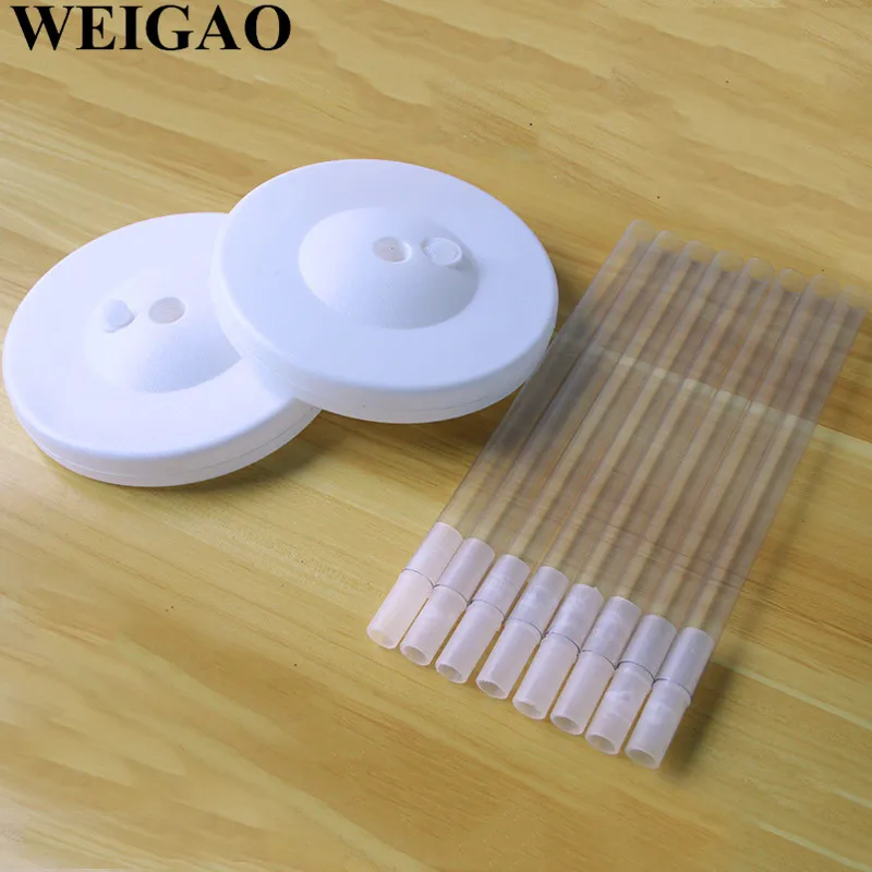 Soporte de columna de globos transparente, accesorio de centro de mesa, decoración de boda, cumpleaños, "Baby Shower", suministros de fiesta, 127cm