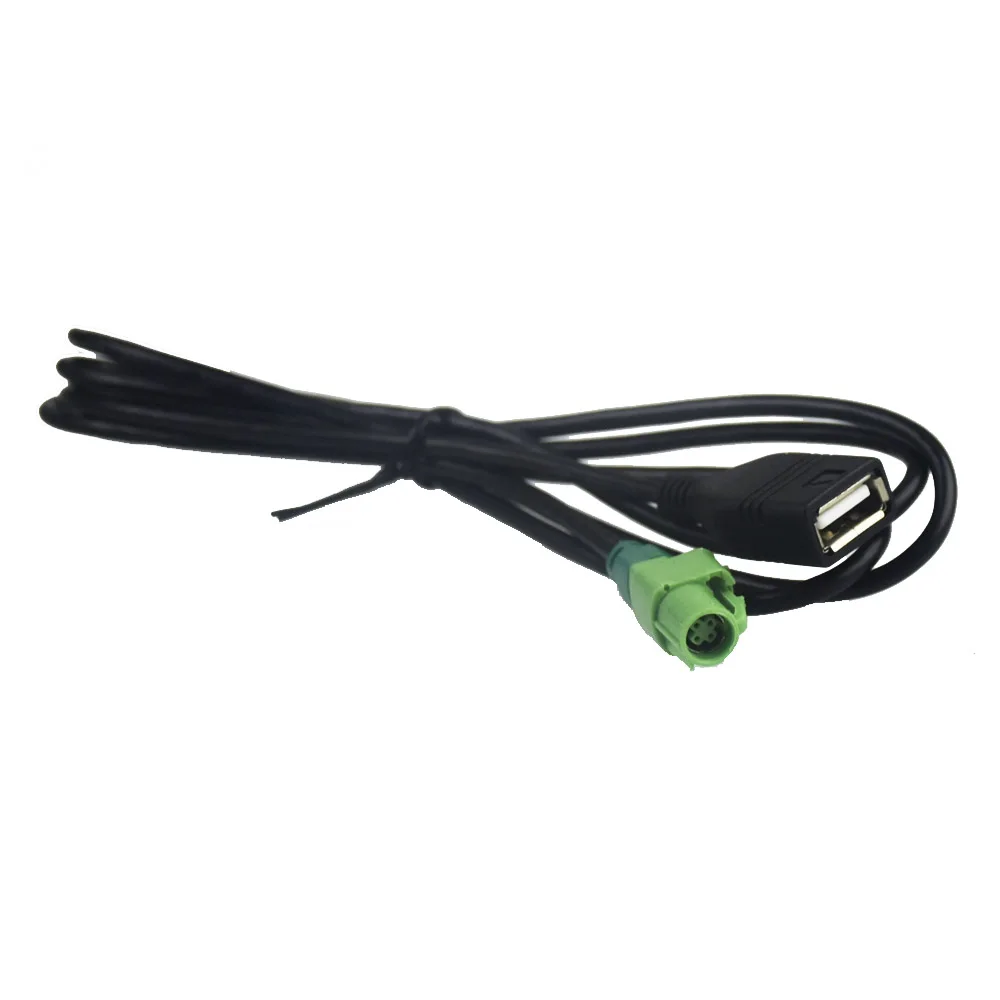 Cabo de entrada USB Chicote de fios Adaptador auxiliar para leitor de CD para BMW Série 3 5 E90 E91 E92