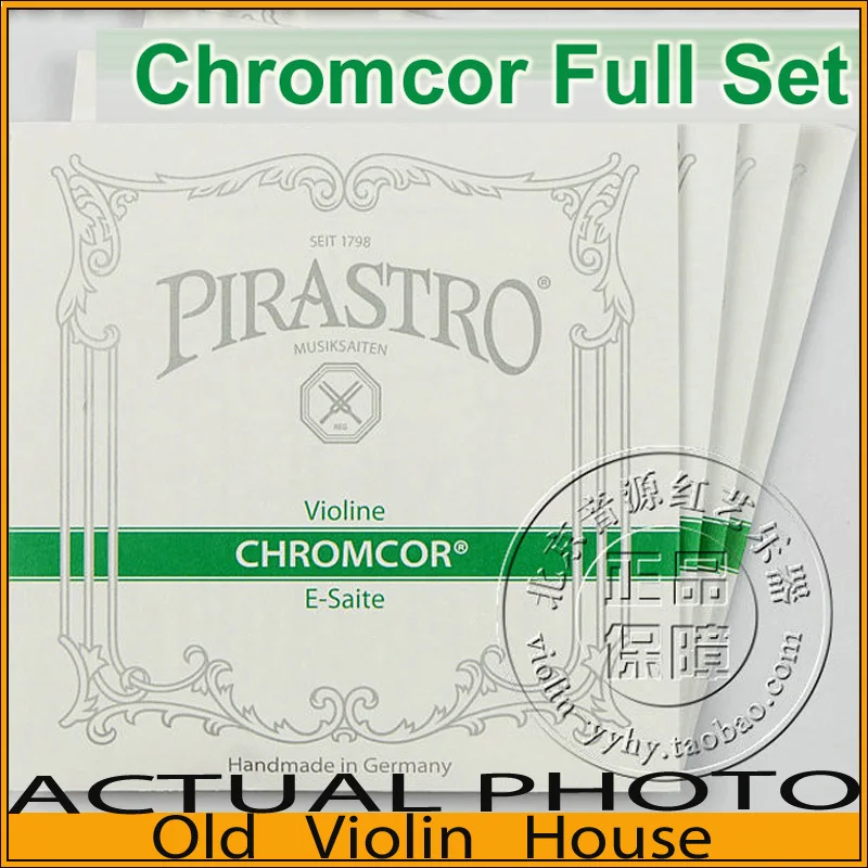 

Original Pirastro Chromcor violin strings (319020), full set,made in Germany,Hot sell